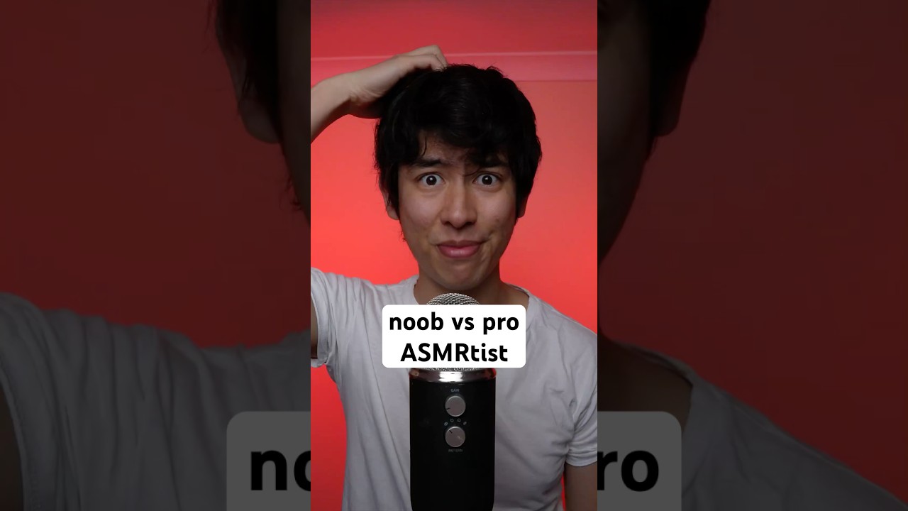 noob vs pro ASMRtist #asmr