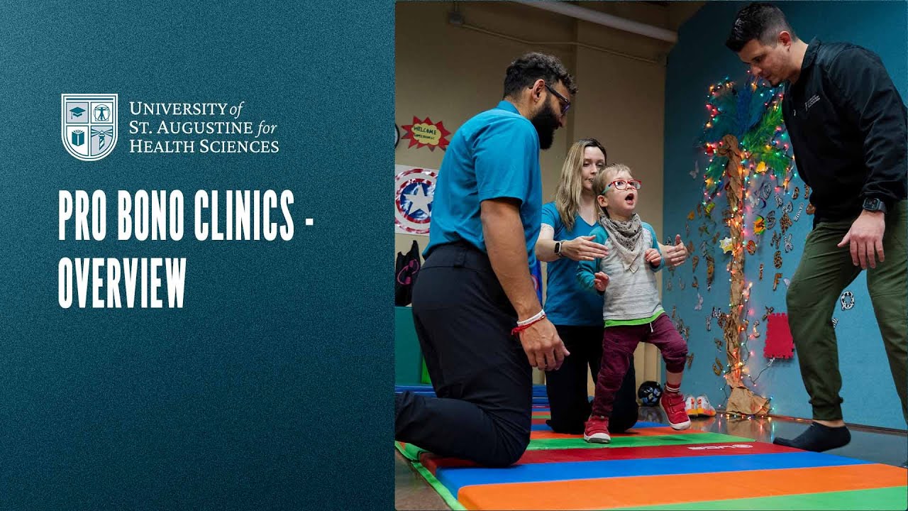 Pro Bono Clinics - Overview, University of St. Augustine for Health Sciences