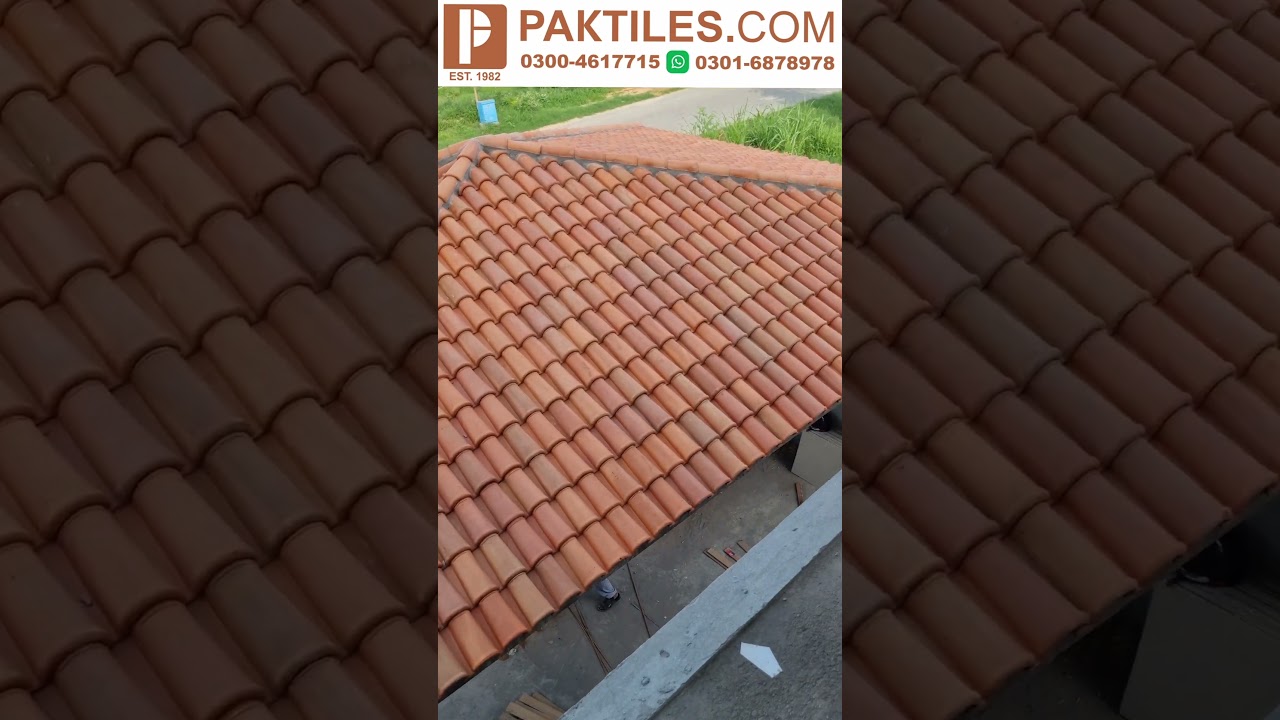 Khaprail Tiles Design Price in Islamabad l Clay Roof Khaprail Tiles l Natural Tiles l 