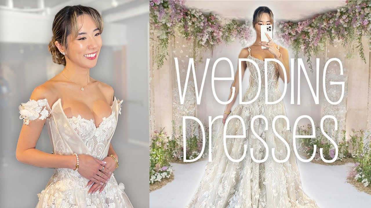 Я примерила свадебные платья 👰🏻 | YB Chang