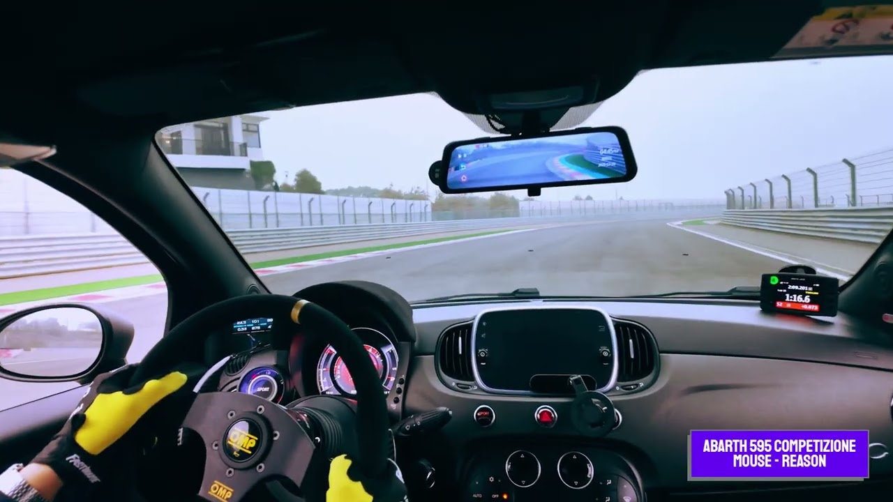 ABARTH 595 Competizione 2025.12.19 麗寶23彎 (HKS主辦) 