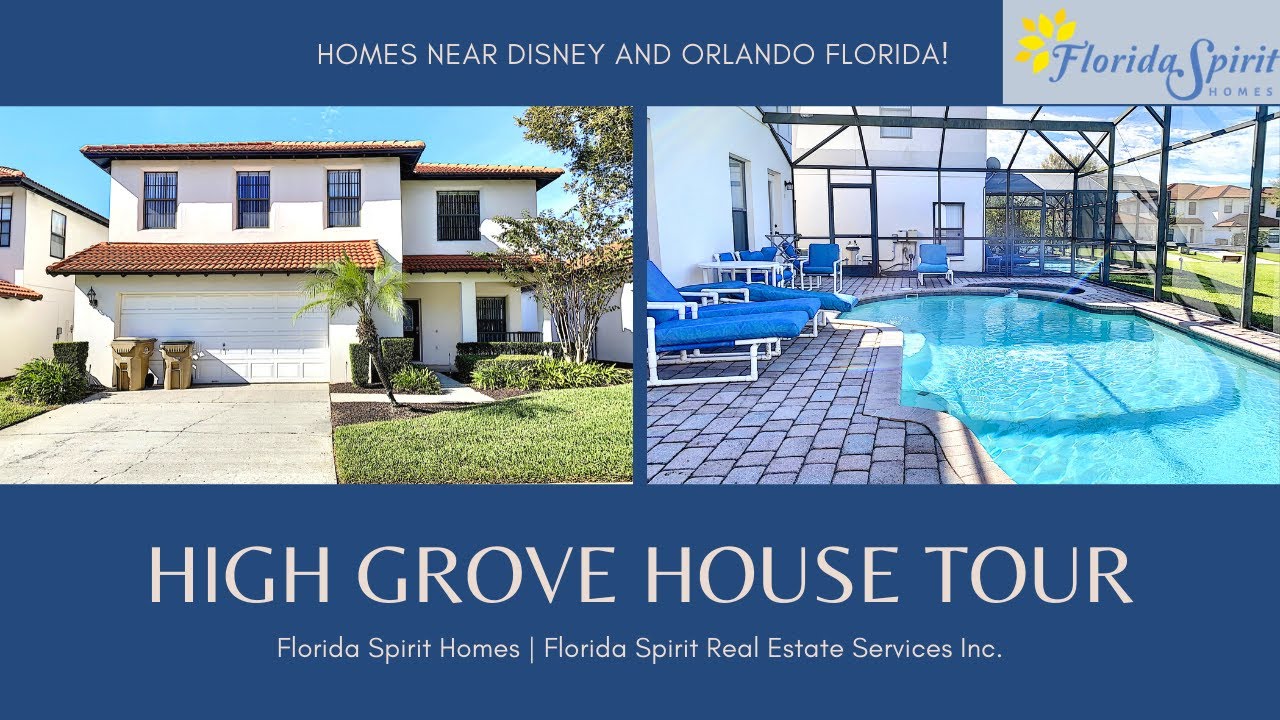 High Grove in Davenport Florida - Fully Furnished Home Tour