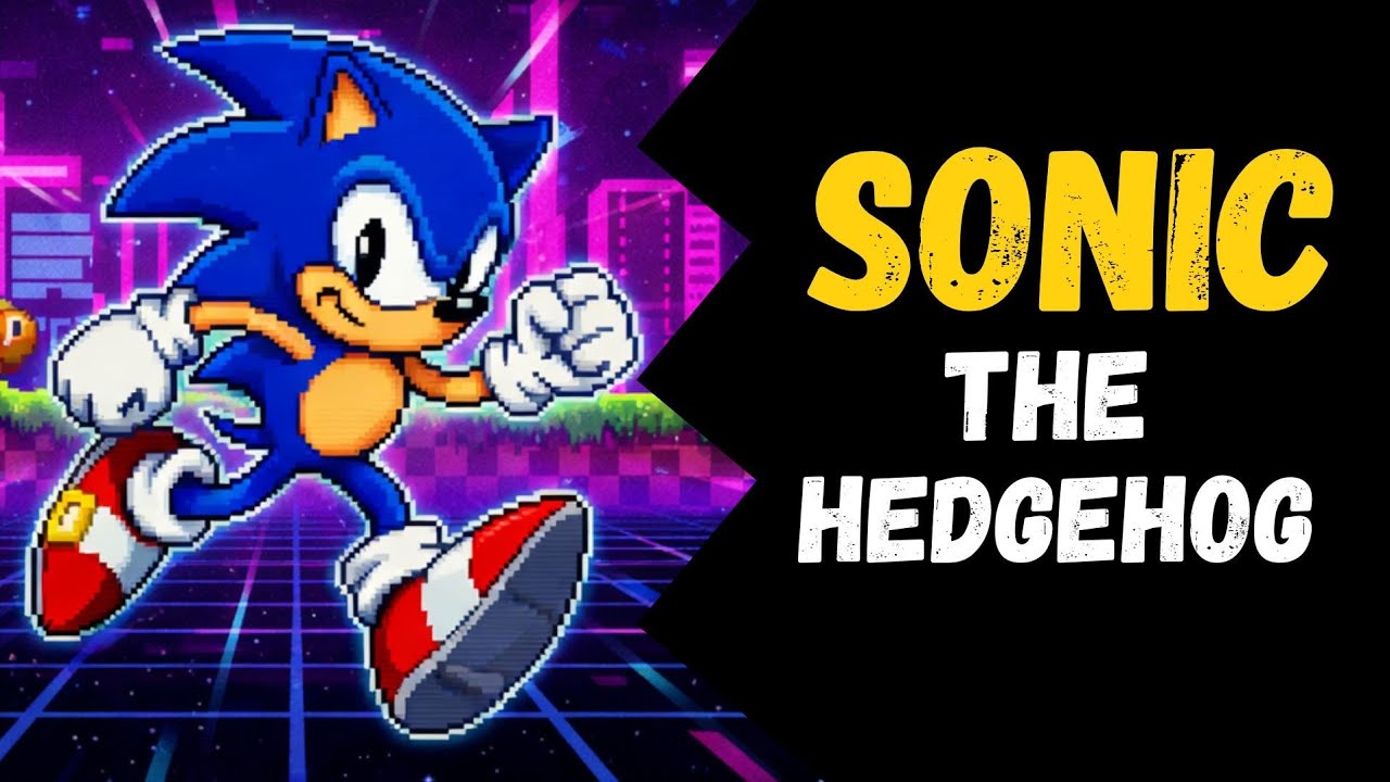 SONIC - Green Hill Flow | GAMEPLAY Remix 16-Bit Retro Trap (Original Music Video)