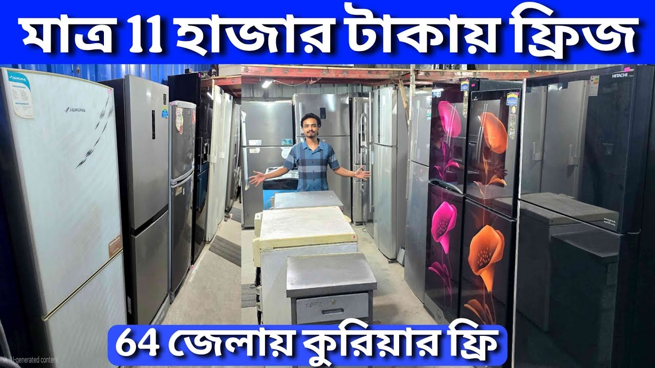 মাত্র ১১০০০ টাকায় ফ্রিজ ||  পুরাতন ফ্রিজ ক্রয় বিক্রয় || used fridge wholesale price bd, used fridge