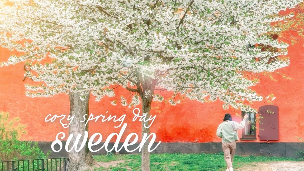 Cozy Spring Day on Stockholm’s Green Island (Djurgården) 🌿 Slow Living in Sweden