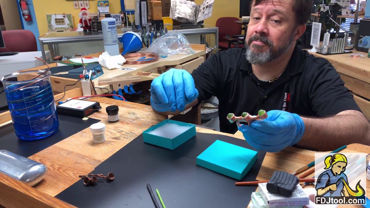 Electroforming Demonstration at FDJtool's Showroom