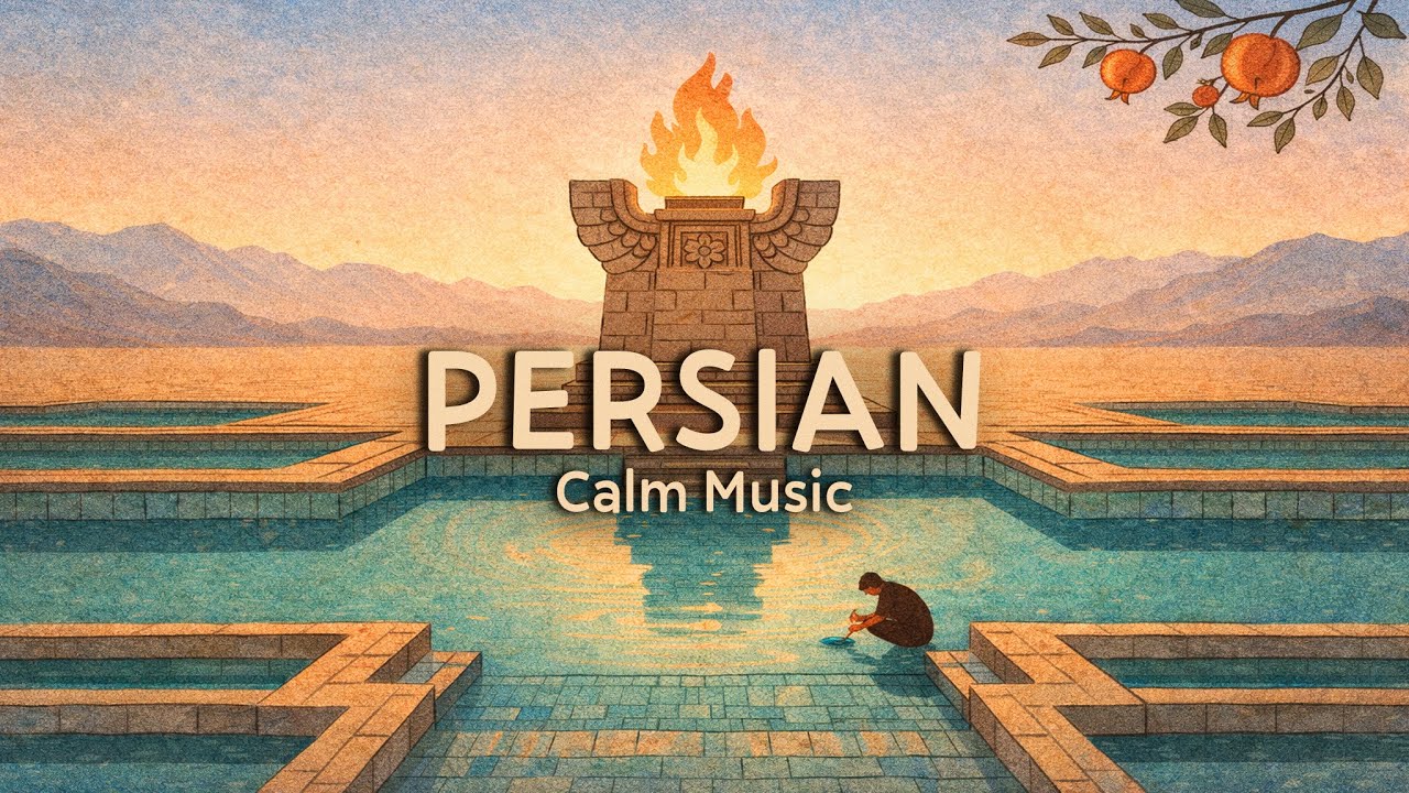 Peaceful Day with Persian Music — Relaxing Background Vibes for Study, Coffee & Calm