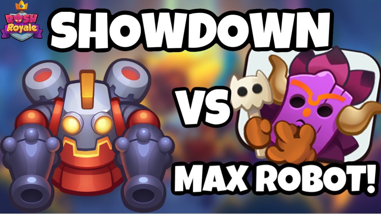 INSANE &ldquo;ROBOT VS MAX ROBOT&rdquo; SHOWDOWN!! // Rush Royale