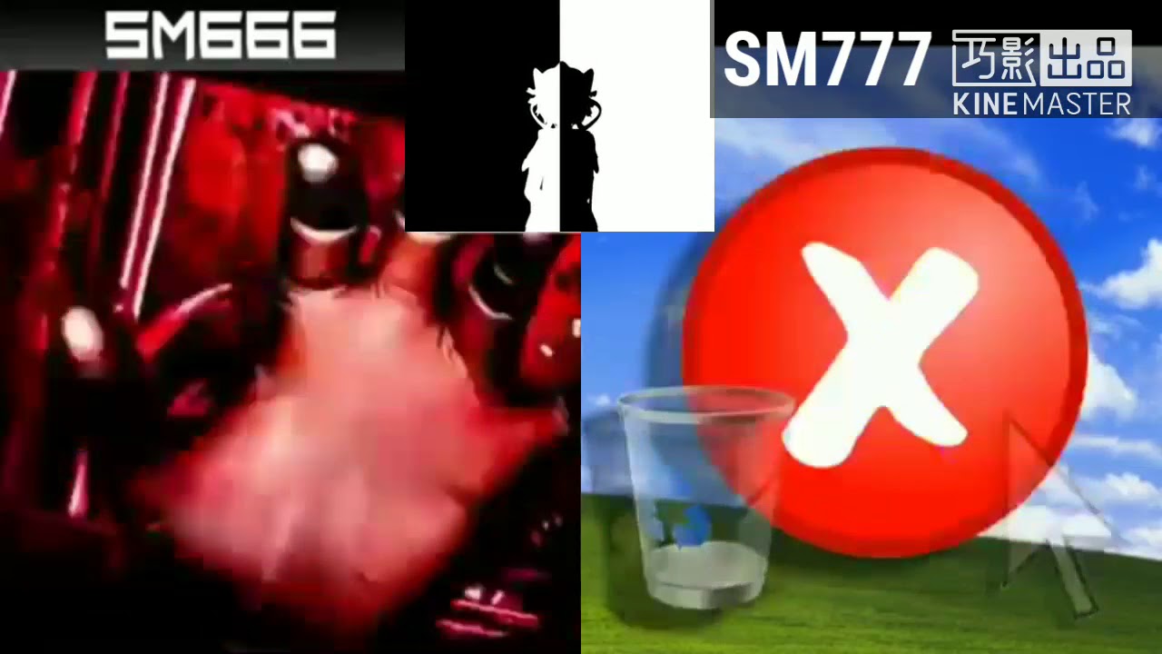 sm666 vs sm777 ボイパ対決 Bad Apple!!