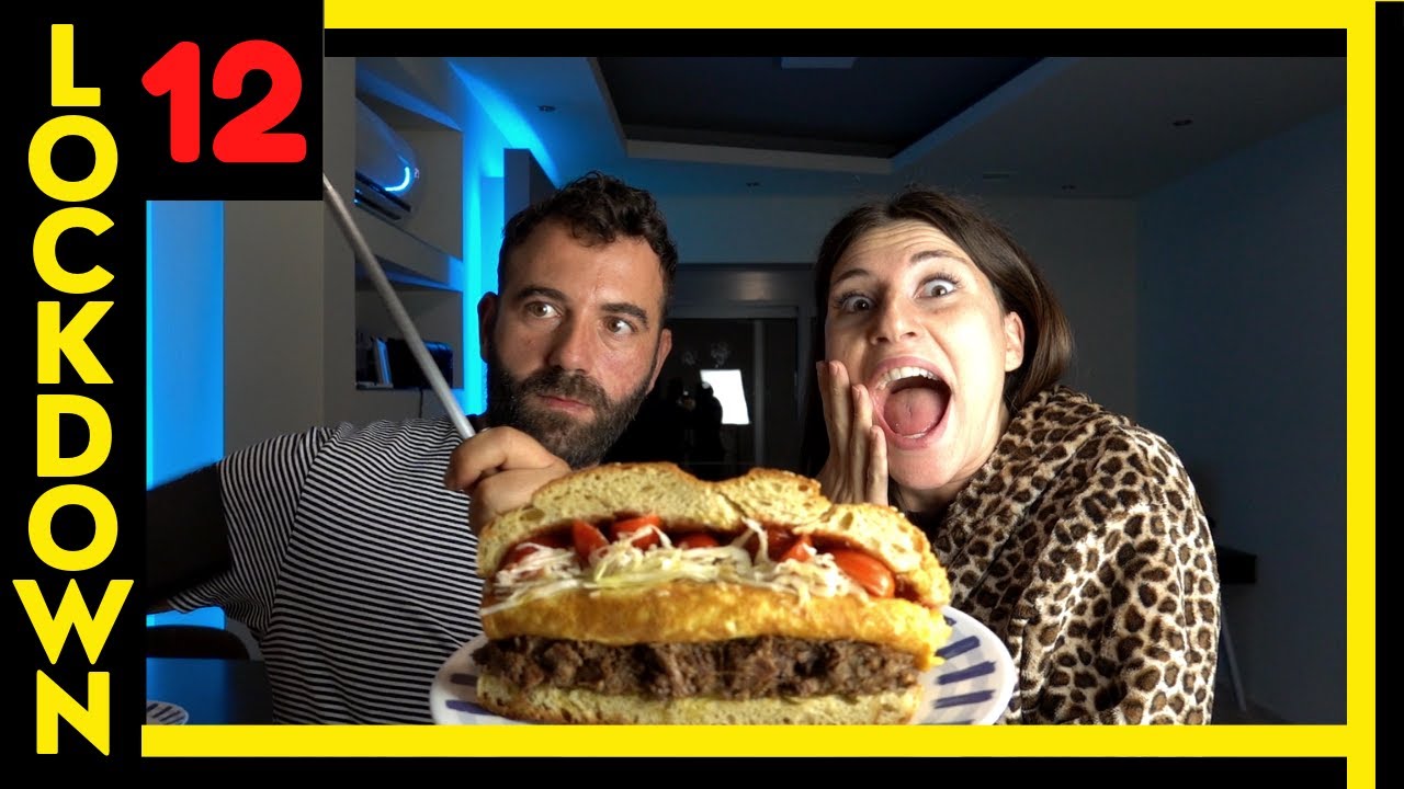 Vlogdown ημέρα 12η | Το τεράστιο burger | Vanessa Mi