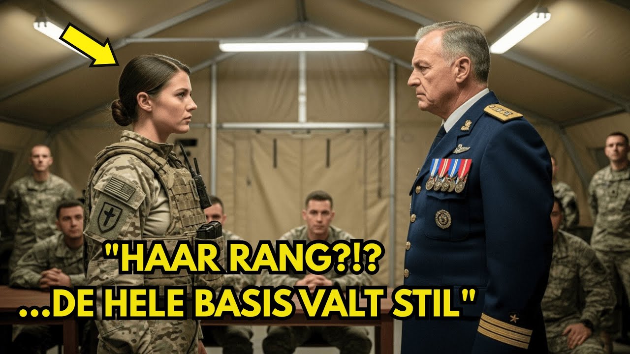 Een SEAL vroeg haar voor de grap naar haar rang – maar de kapitein bracht de basis tot zwijgen