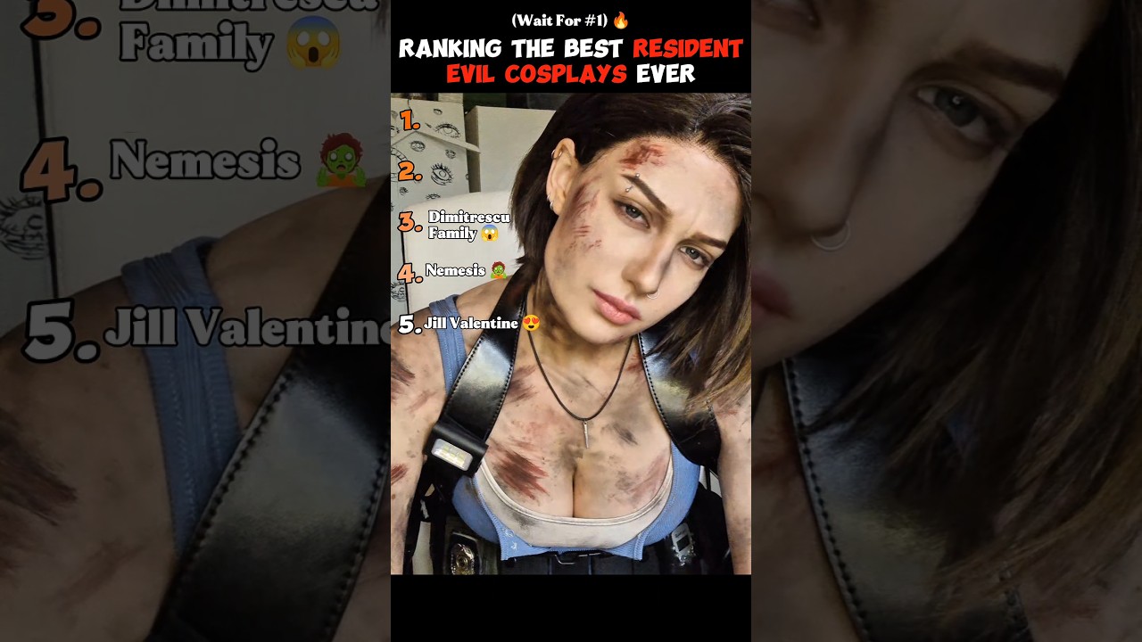 Ranking The Best Resident Evil Cosplays Ever #residentevil #cosplay #horror