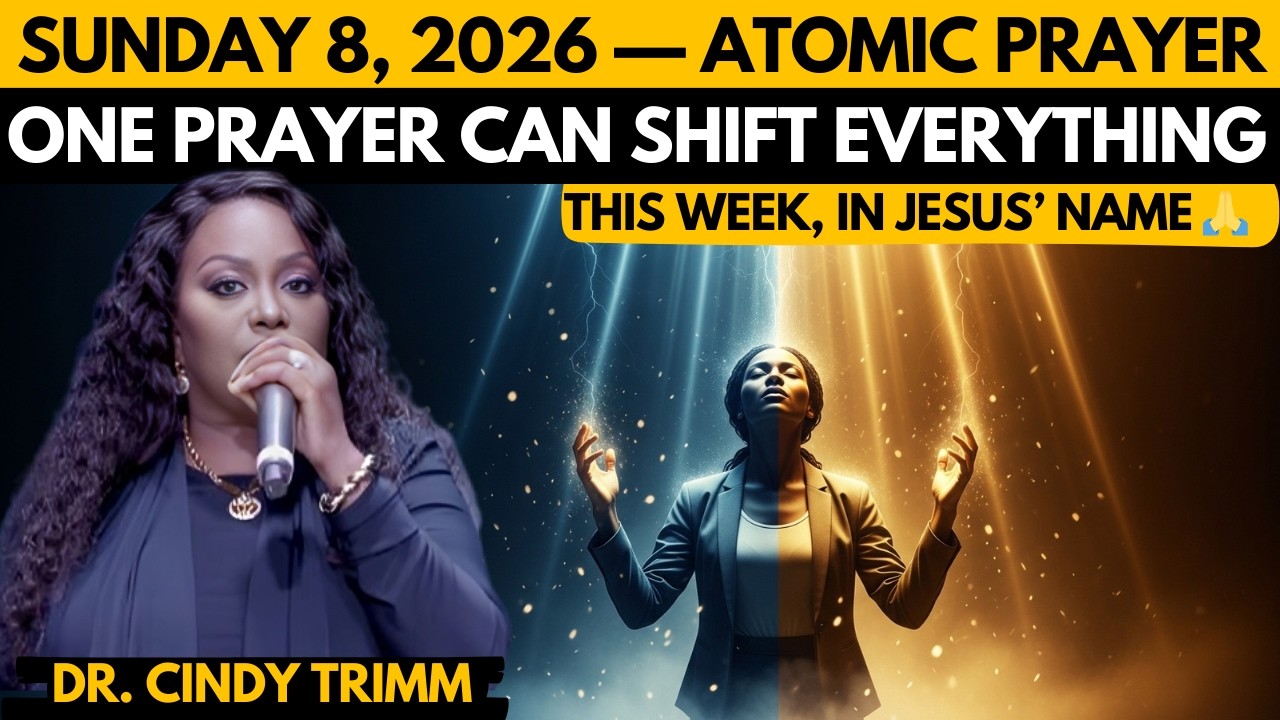 SUNDAY, FEBRUARY 8, 2026 | ATOMIC PRAYER TO ENTER A NEW WEEK WITH CLARITY & POWER — Dr. Cindy Trimm