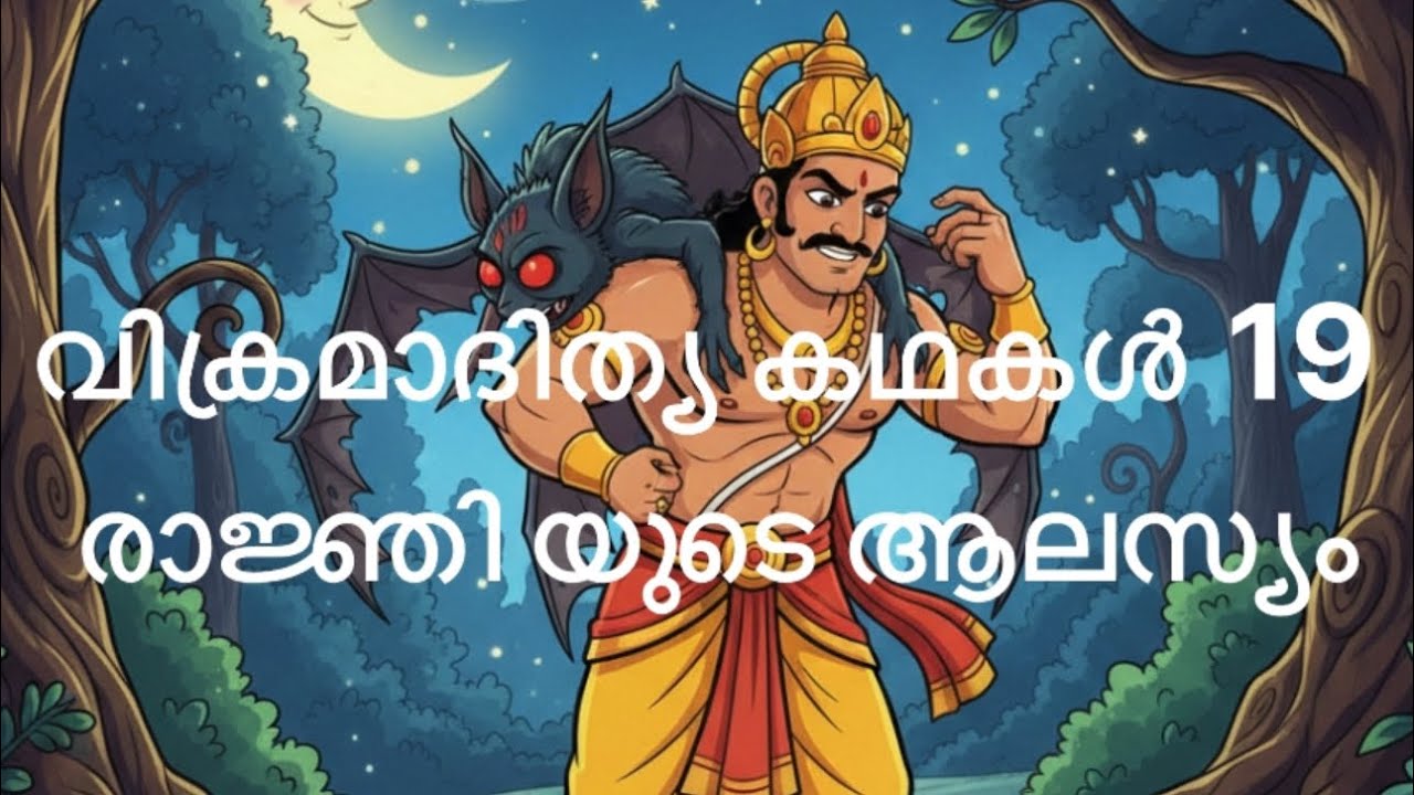 വിക്രമാദിത്യ കഥകൾ -19 രാജ്ഞിയുടെ ആലസ്യം Vikramadithya Kadhakal -19 