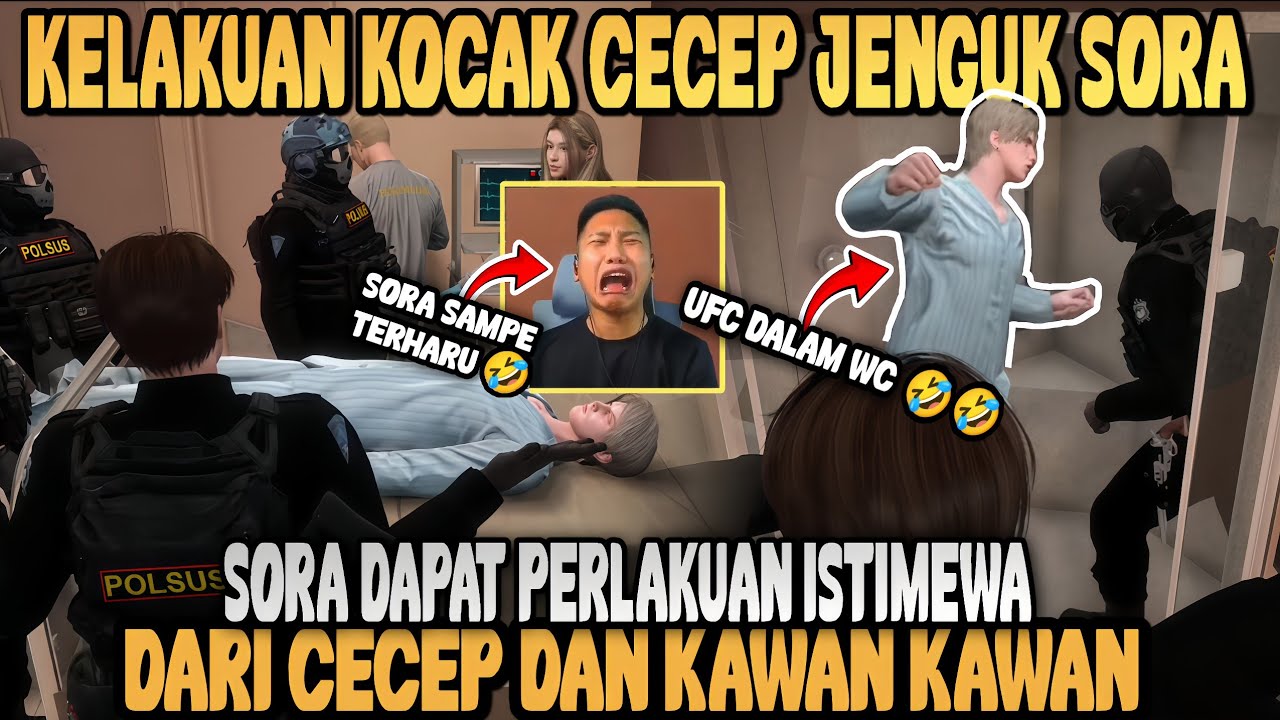 MOMENT KOCAK CECEP JENGUK SORA PASCA DI SANDRA MEMET🤣🤣 || GTA V ROLEPLAY 