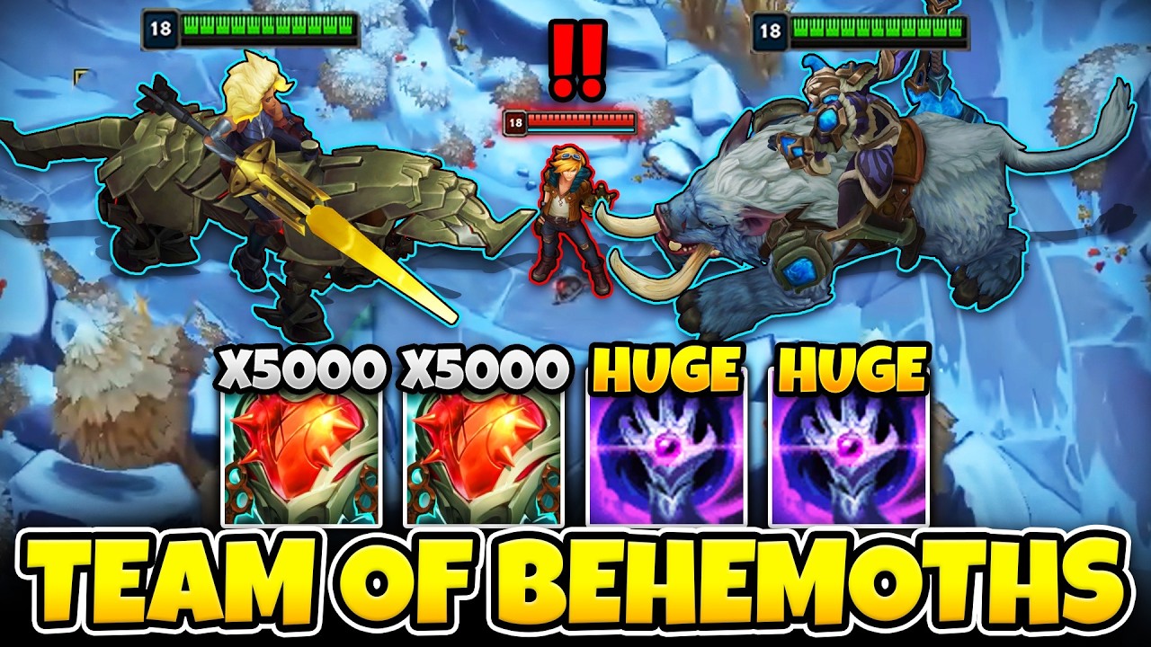IMAGINE SEEING THESE 2 BEHEMOTHS COMING AT YOU LIKE THIS... (HILARIOUS ARENA COMP)
