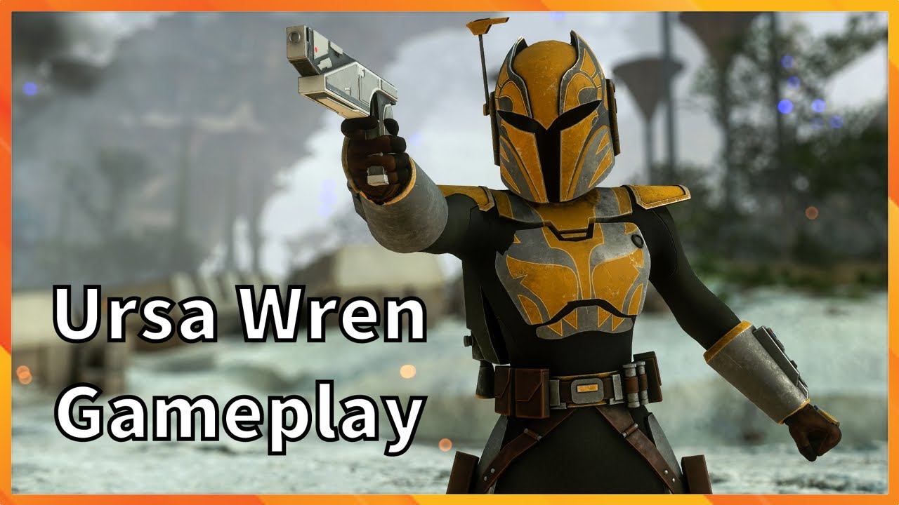 Ursa Wren Gameplay Star Wars Battlefront 2