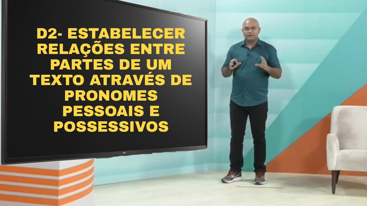 D2- ESTABELECER RELAÇÕES ENTRE PARTES DE UM TEXTO, IDENTIFICANDO REPETIÇÕES OU SUBSTITUIÇÕES