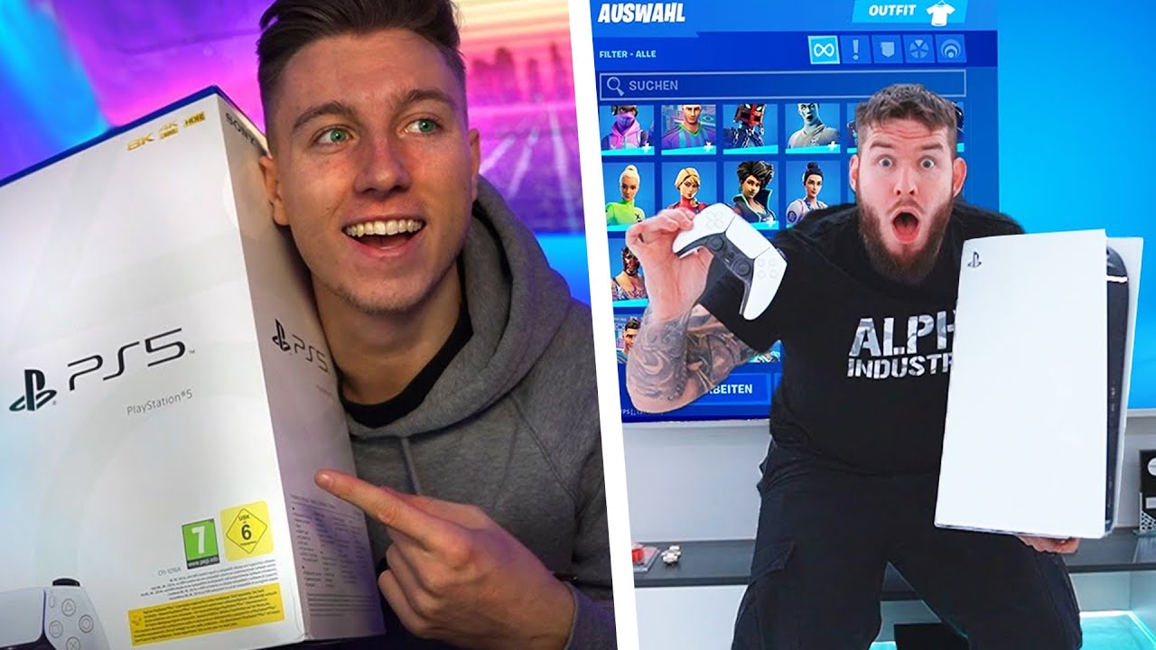 PLAYSTATION 5 UNBOXING und Reaktion auf STANDART SKILL | iCrimax Stream Highlights