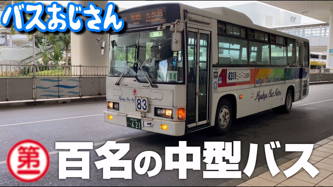 【琉球バス交通】百名の中型バス車両大特集（沖縄の路線バス）