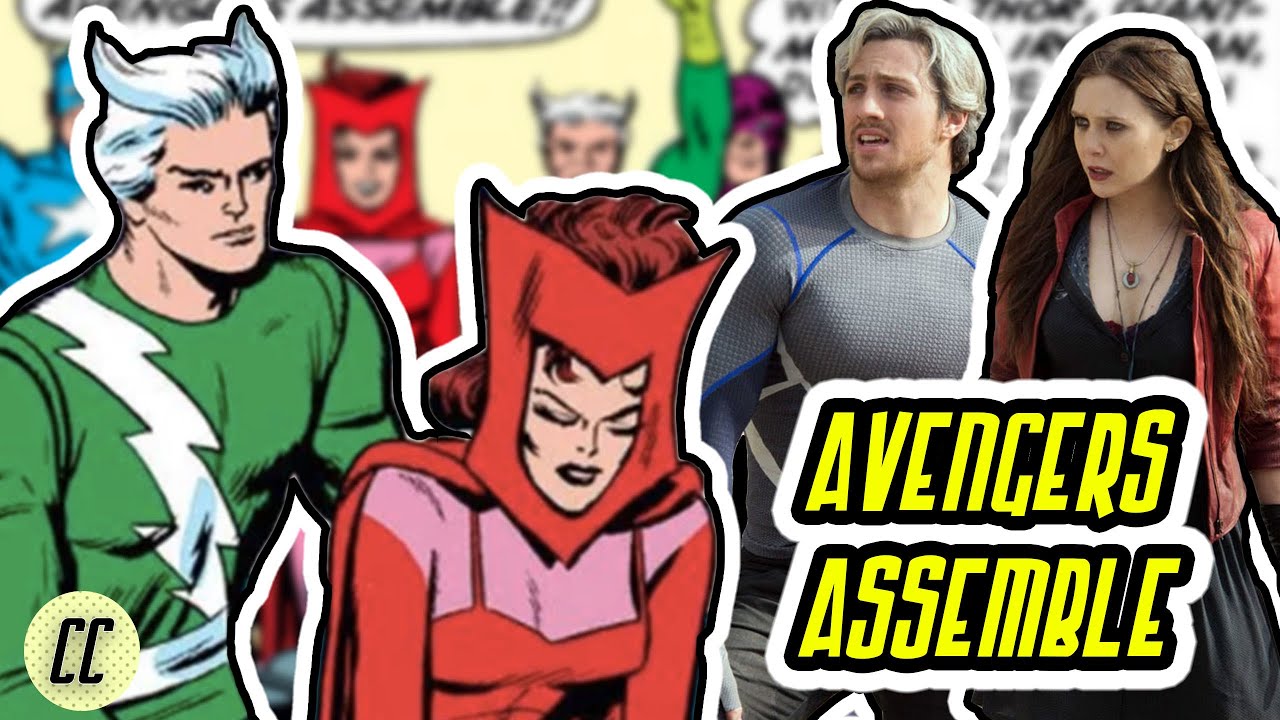 Scarlet Witch & Quicksilver Join The Avengers!