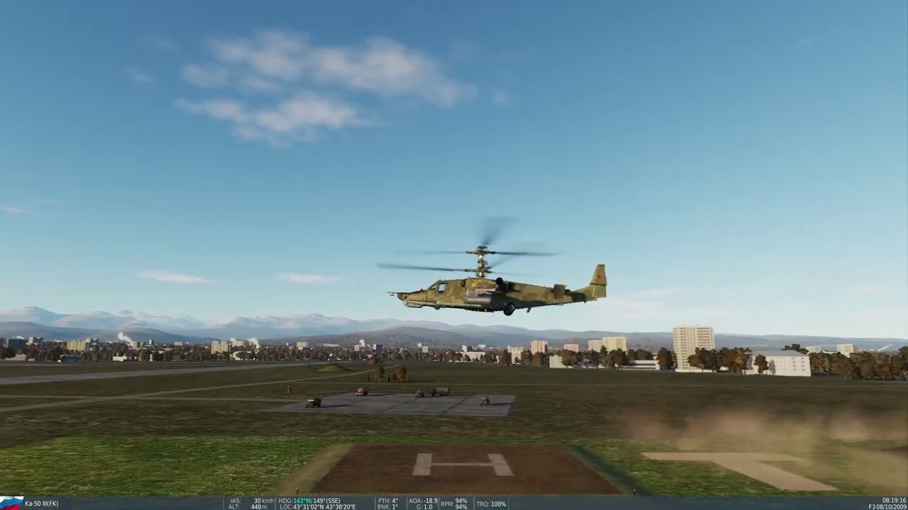 DCS KA-50 III Black Shark - ALTITUDE - Attempt 6 - Fail
