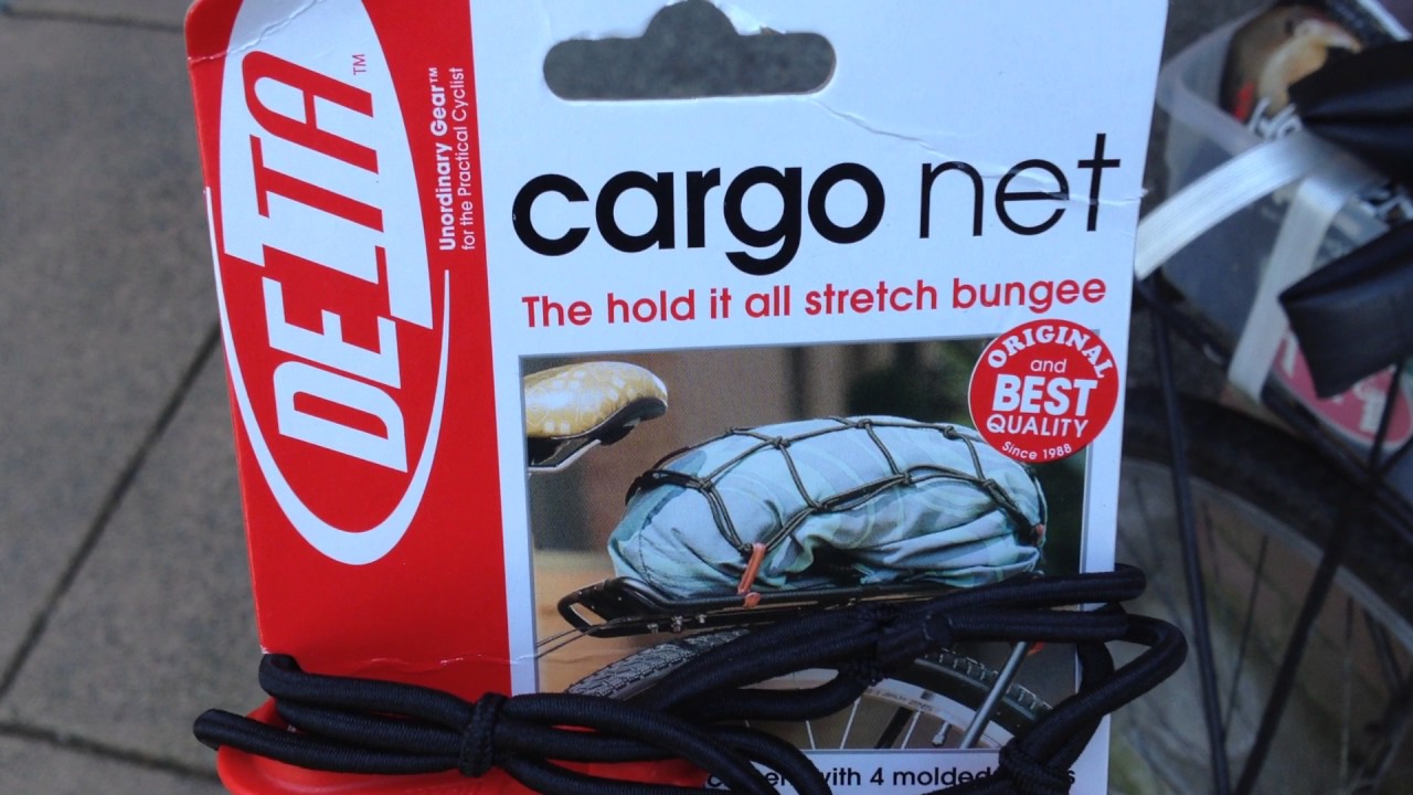 Bicycle Cargo Nets - A Must Have Piece of Kit!