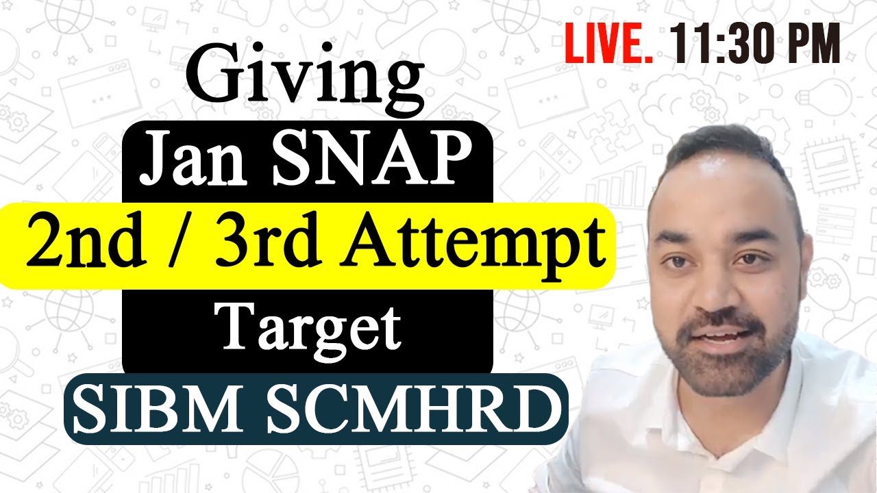 SNAP 2021 - 10 Days to exam | Strategy | Mocks  | Books