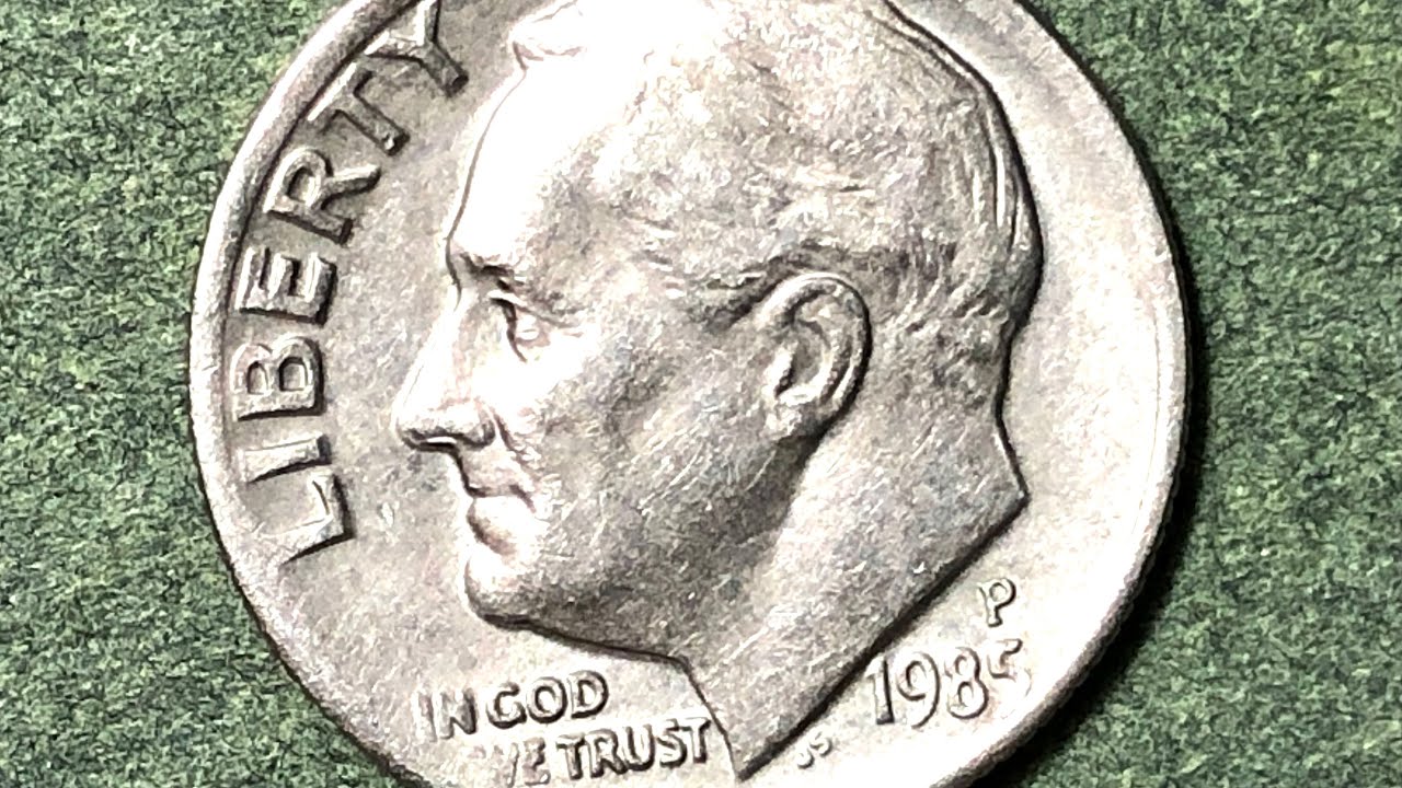 1985 Dime - Misplaced Mintmarks