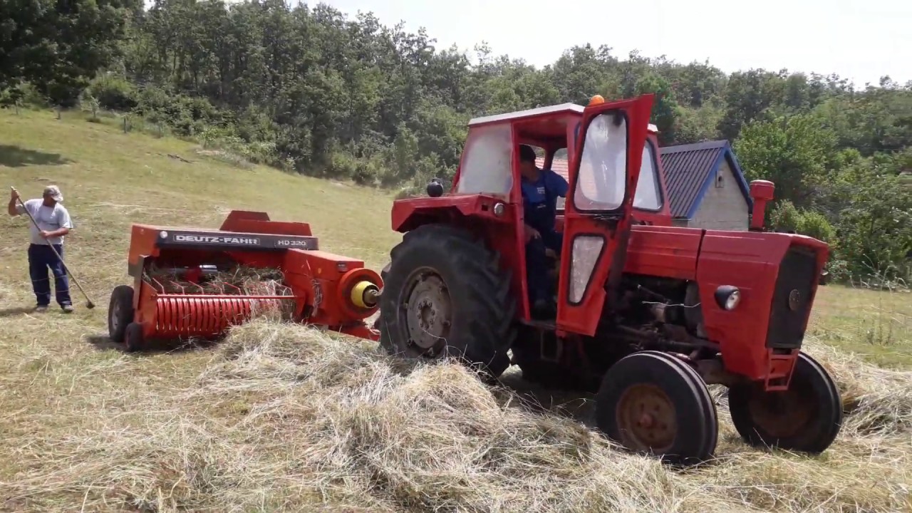 Baliranje IMT-577 i DEUTZ-FAHR HD 320