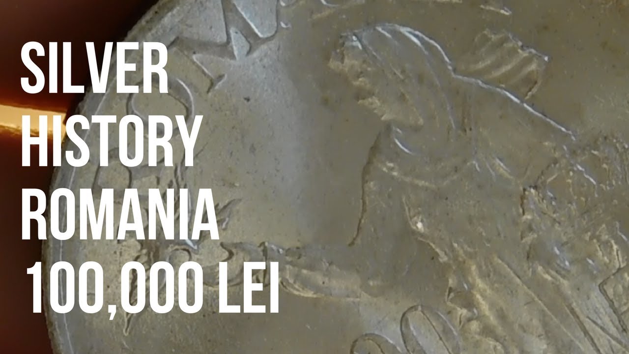 Silver History Sunday - Romanian 100,000 Lei Silver