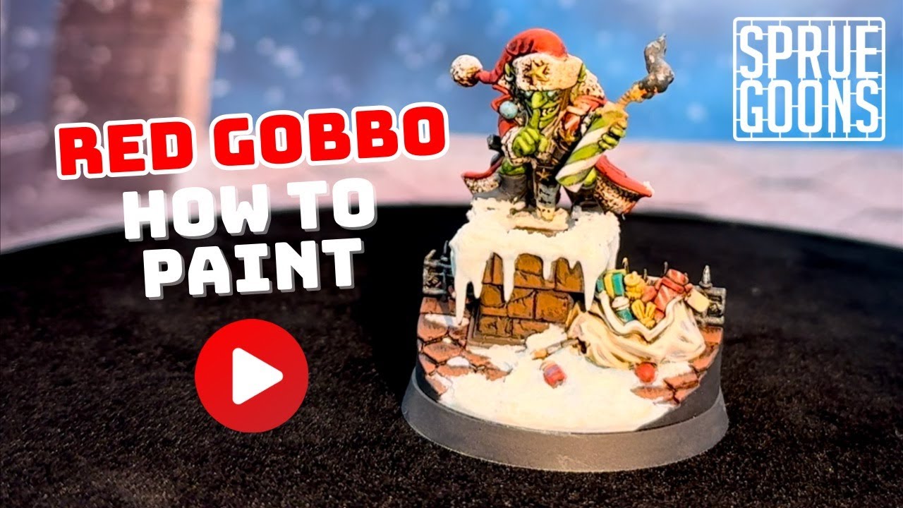 Red Gobbo's Surprise! - EASY 'how to paint' guide