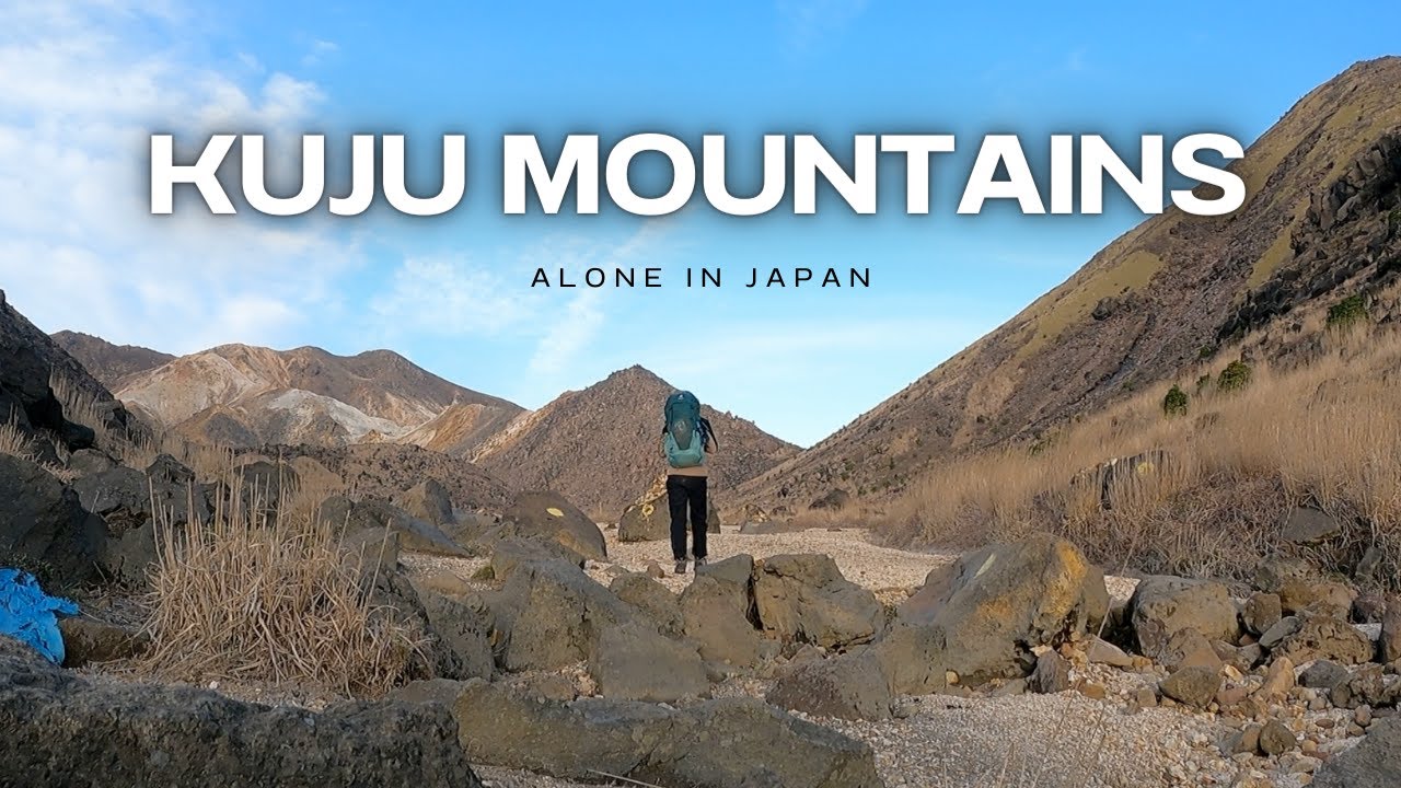 Yksinvaellus Japanin vuoristossa | Kuju Mountains