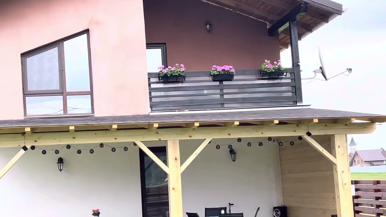 Cum am construit terasa de lemn