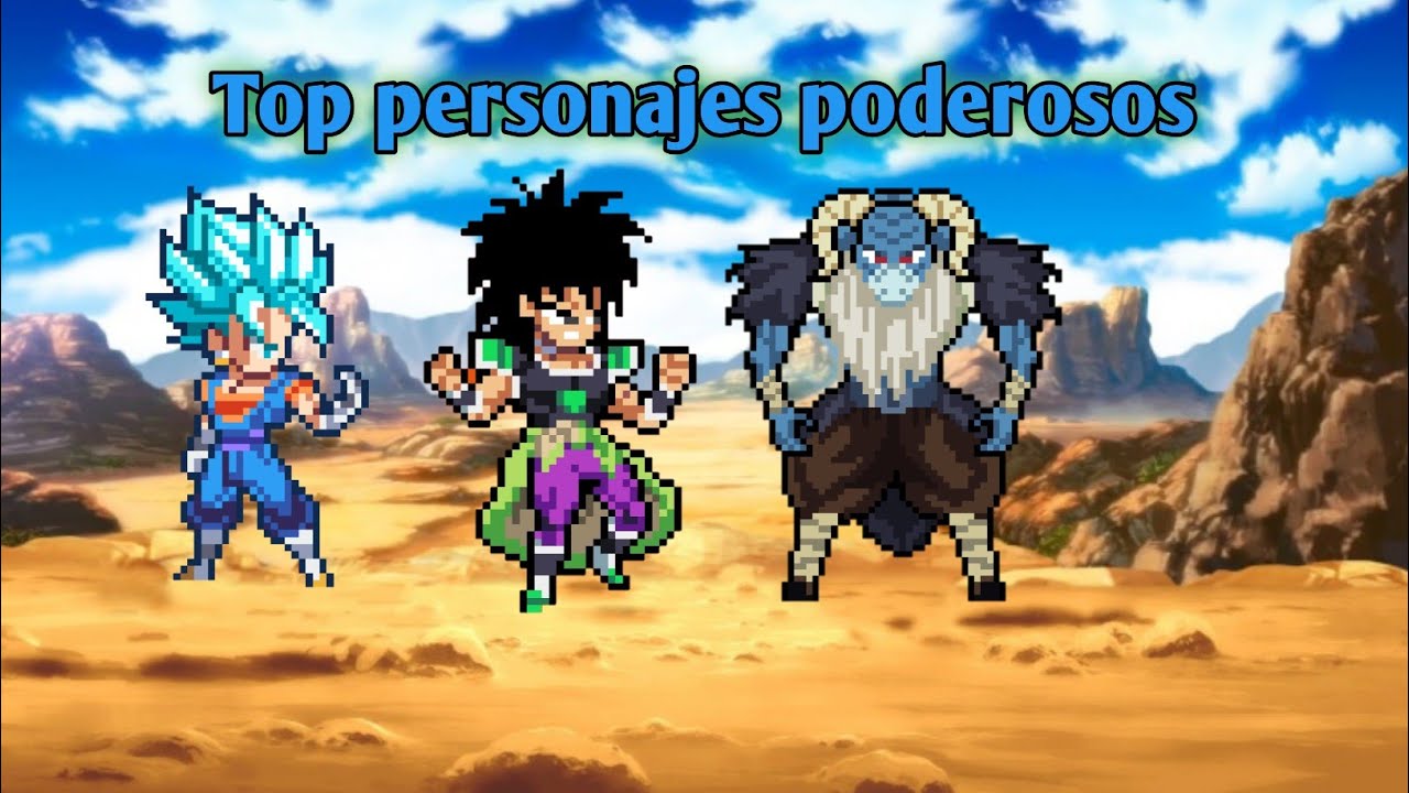 LOS 10 PERSONAJES MÁS PODEROSOS EN Power Warriors