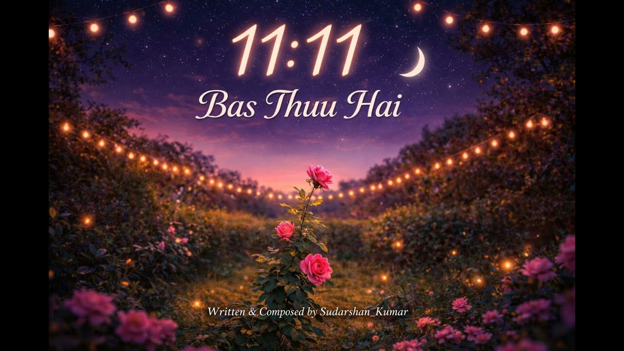 11:11 Bas Thuu Hai – Romantic Night Vibe Song | Official Audio | Sudarshan Kumar