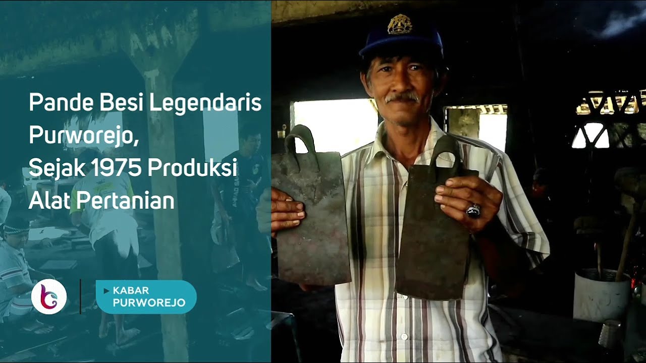 Pande Besi Legendaris Purworejo, Sejak 1975 Produksi Alat Pertanian