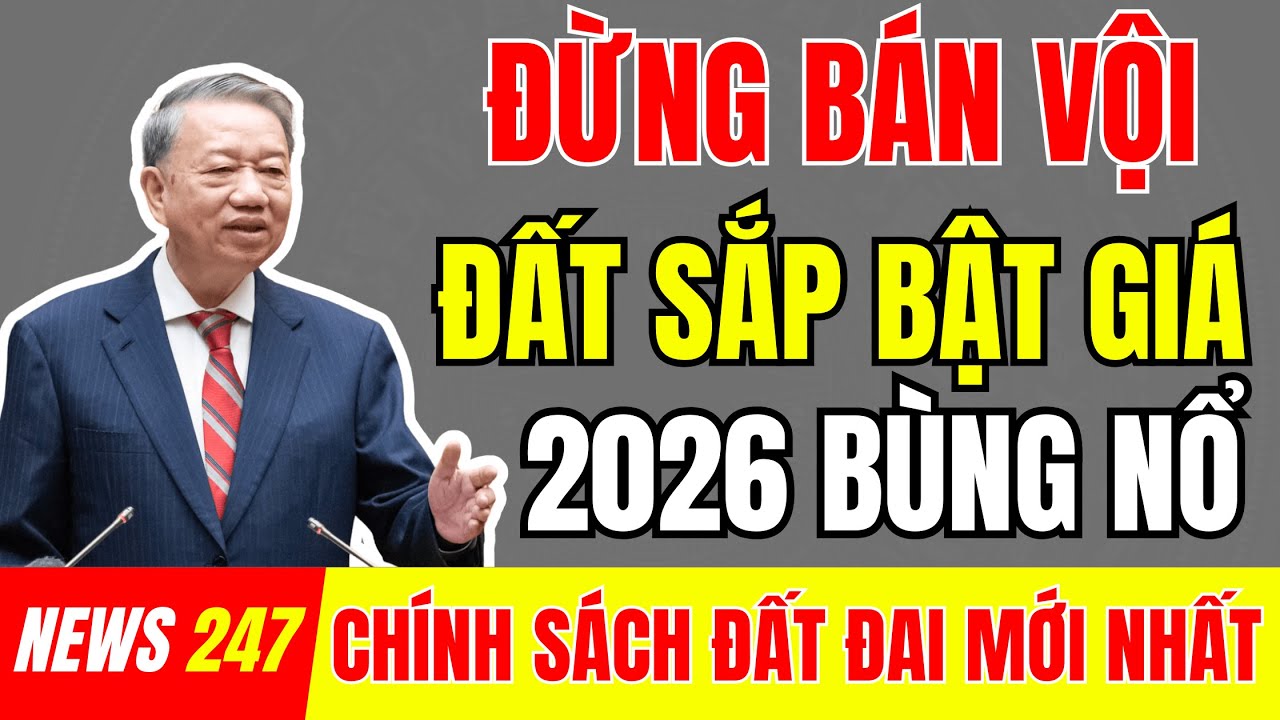 NÓNG : 5 Loại Đất TĂNG GIÁ MẠNH Năm 2026 – Bán Lúc Này Là Thiệt Ngay ! | #tintuc   #datdai