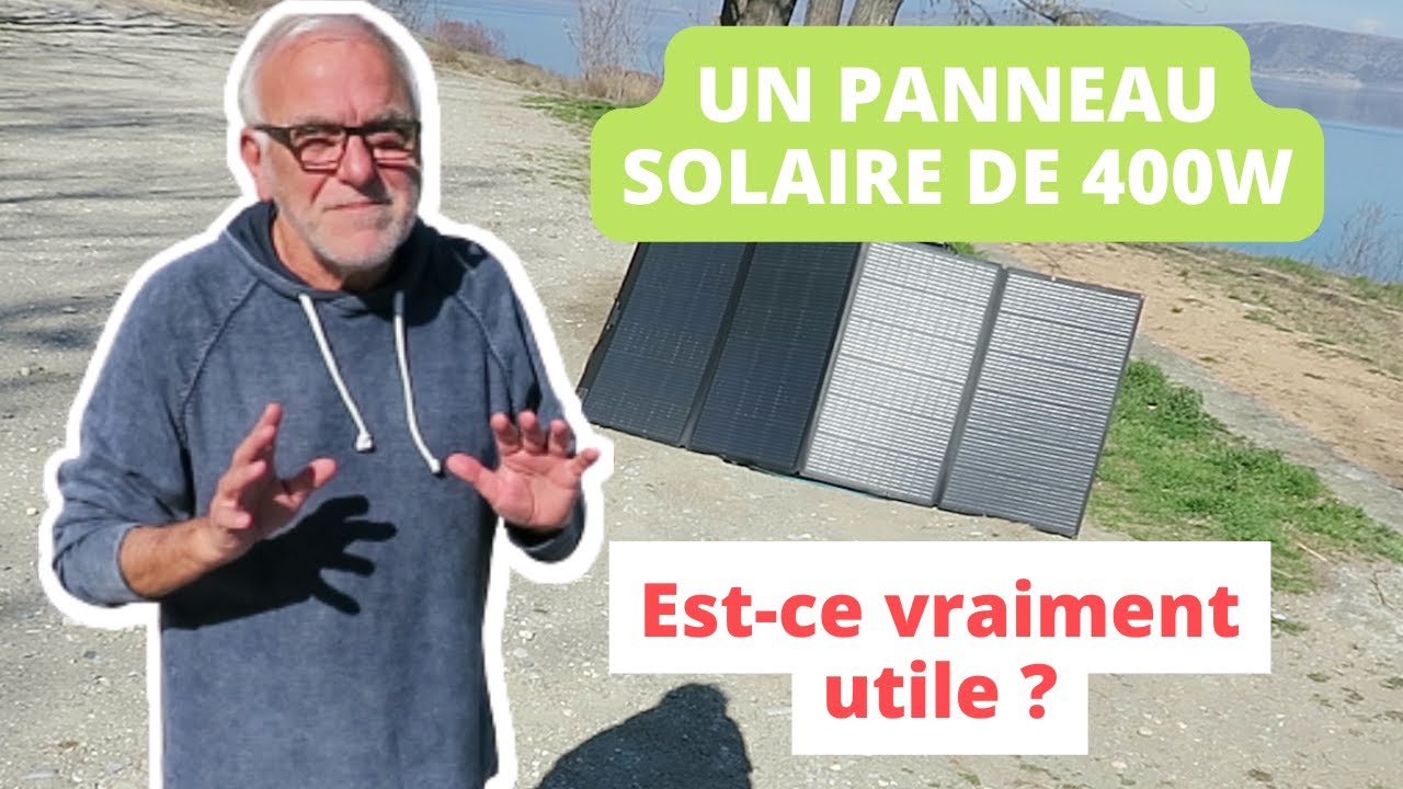 🤔 Un panneau solaire hyper puissant, pliable ! Utile ? indispensable ? Voilà notre constat...