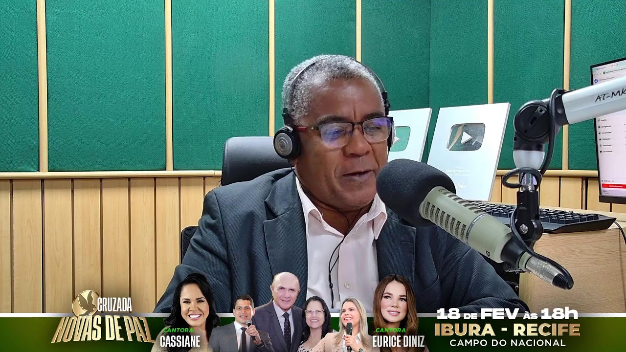 AO VIVO | Rádio Novas de Paz 88,1 FM – Um Culto no seu Lar 07/02/2026 | Palavra, Louvor e Oração.
