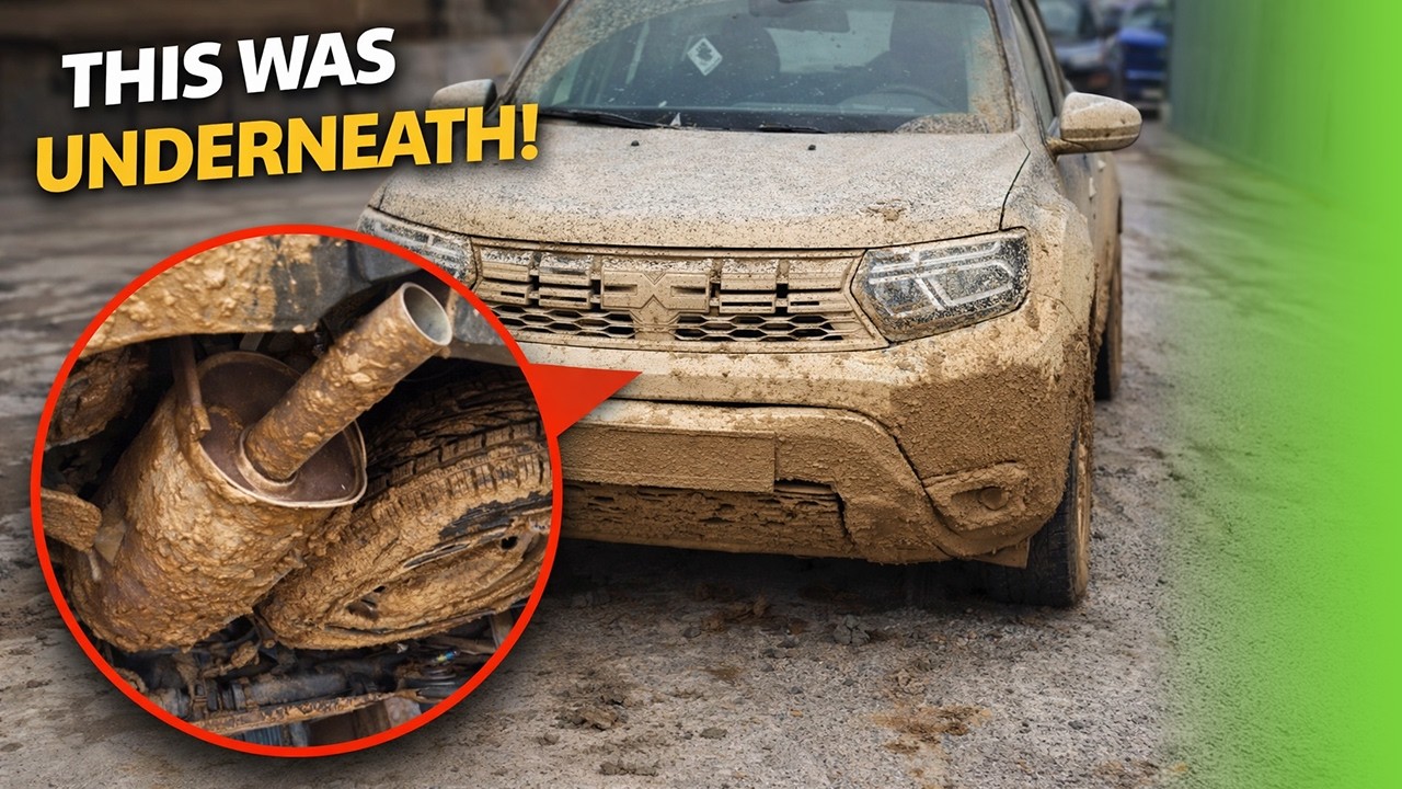 Extreme Muddy Dacia Duster Deep Clean | Satisfying Underbody & Exterior Wash