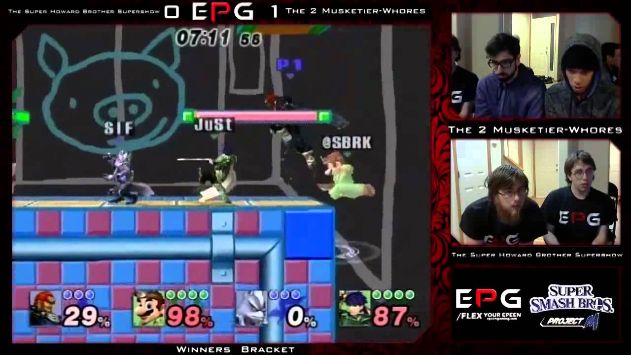 ePG Weekly - Doubles - SHBSS Vs. The 2 Musketier Whores SSBPM (R2) - Project M