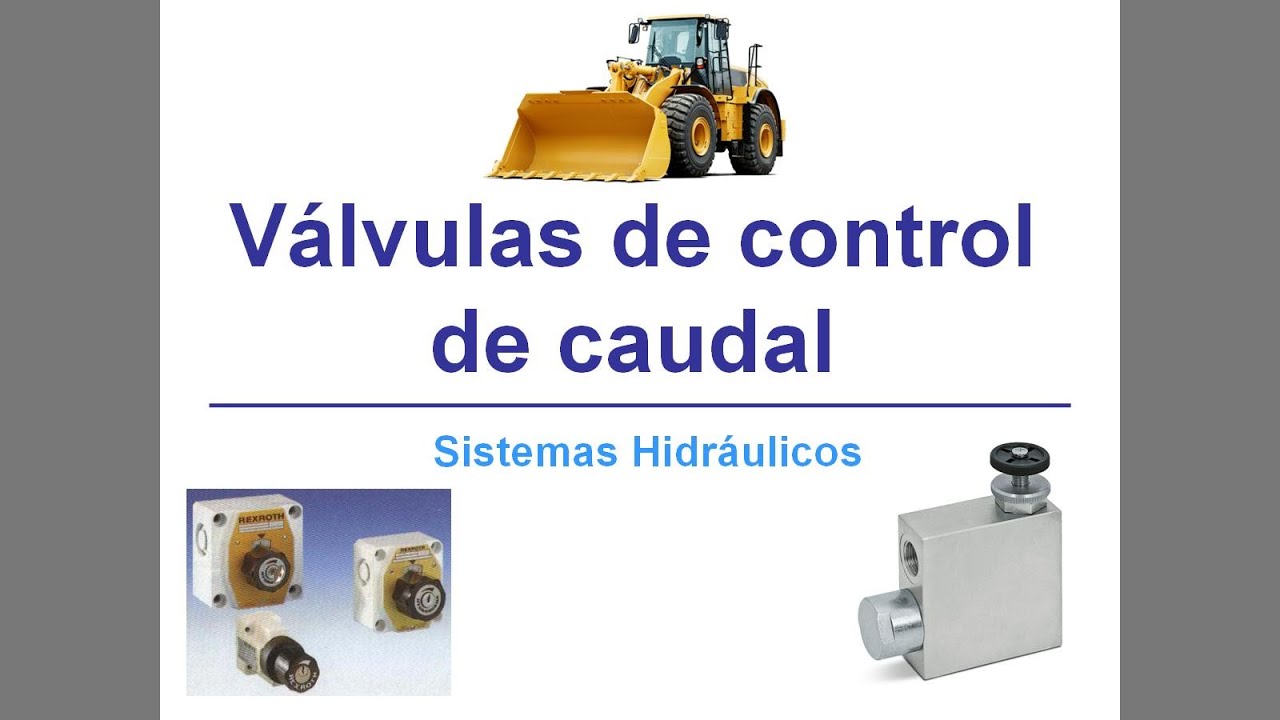 Válvulas de Control de Caudal - Parte 2