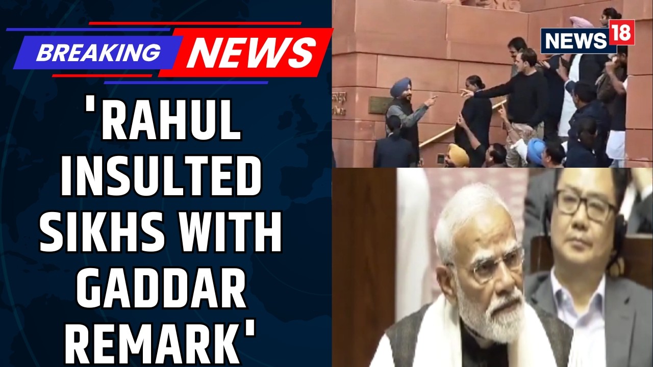 Congress Hates Sikhs: PM Modi Slams Rahul Gandhi After Calling MP Ravneet Bittu A Traitor | News18