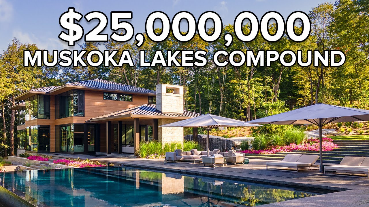 $25 Million - Breathtaking Muskoka Lakes Compound in Ontario, Canada