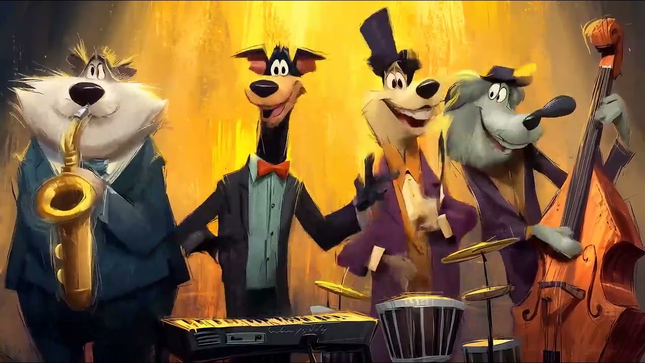 Joyful Swing Jazz for a Musical Stage