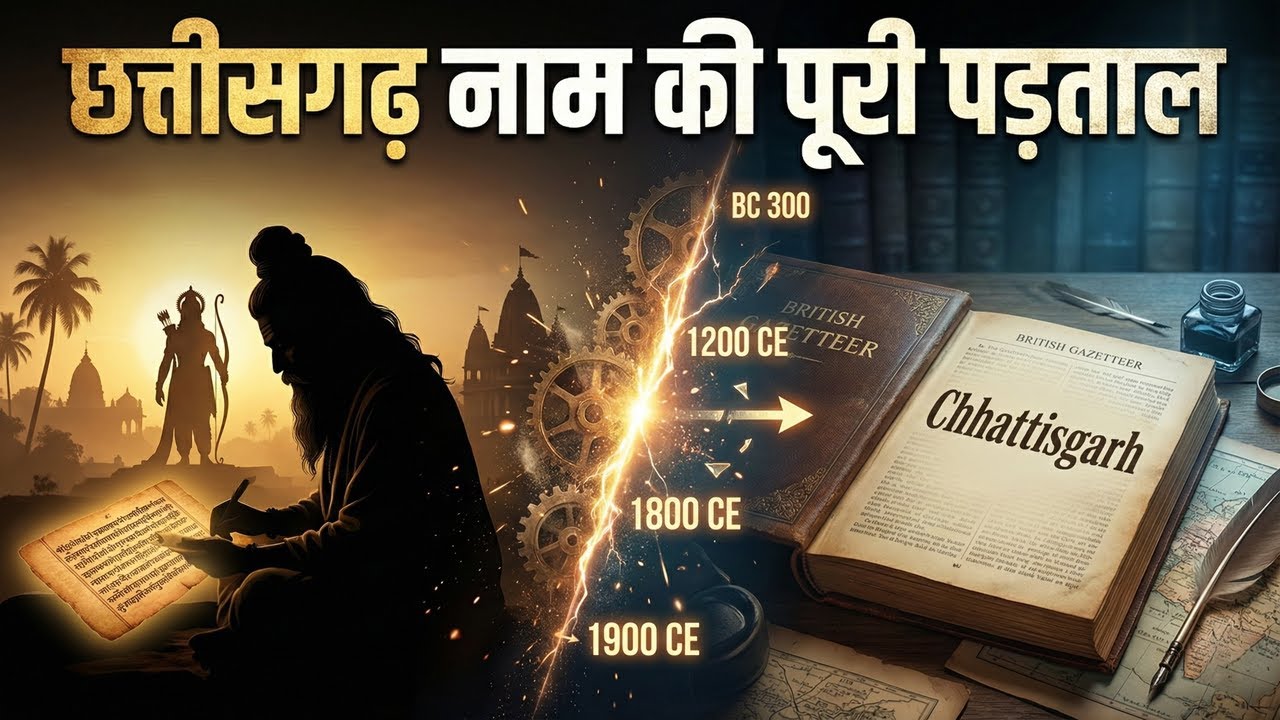 1868 का रहस्य: छत्तीसगढ़ नाम की पूरी पड़ताल (Ramayana to British Era) | History of Chhattisgarh