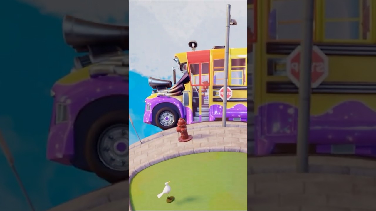 Wheels on the Bus REMIX! | Joy Joy World