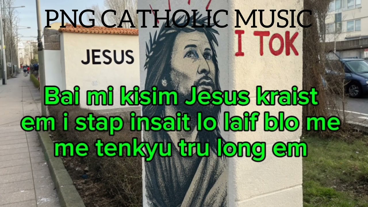 JESUS I TOK (Lyrics )_ png Catholic hymn _ acoustic recording sung by St. Clement parish _ Lihir