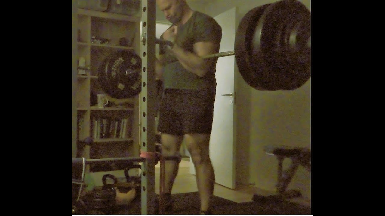 Zercher squat 170kgx1 & 140kgx3 med Frode Veddinge dec.  2024